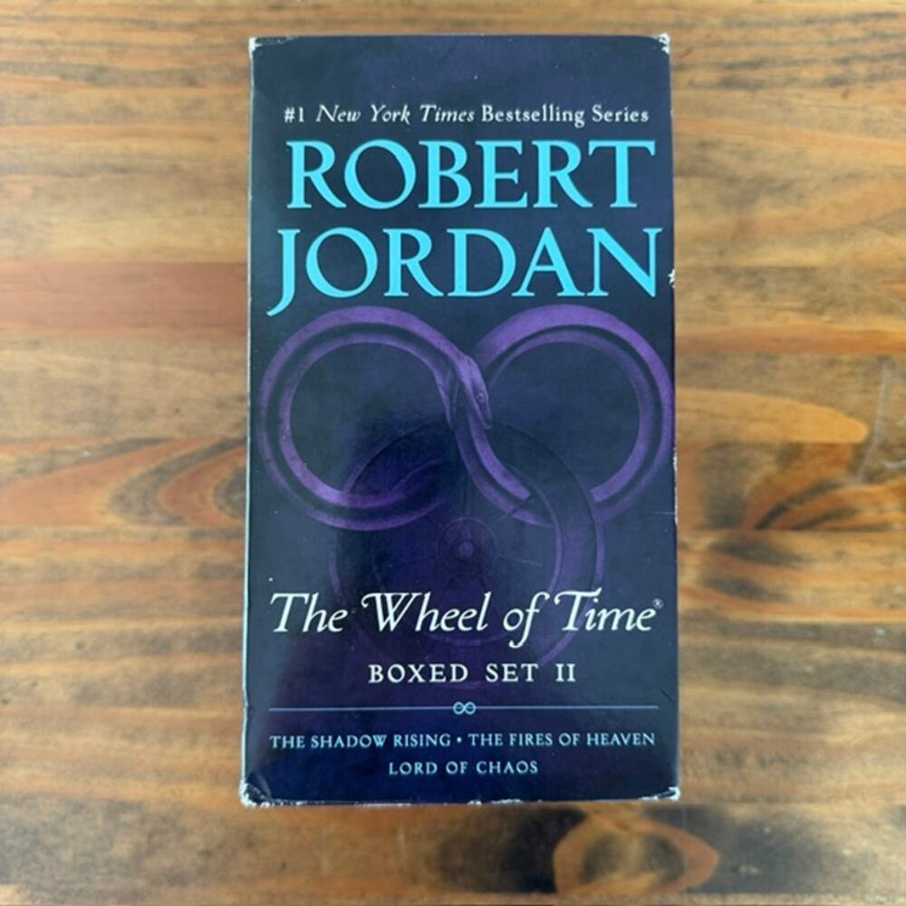Robert Jordan's The Wheel of Time Boxed Set II: three paperback books #4, #5, #6